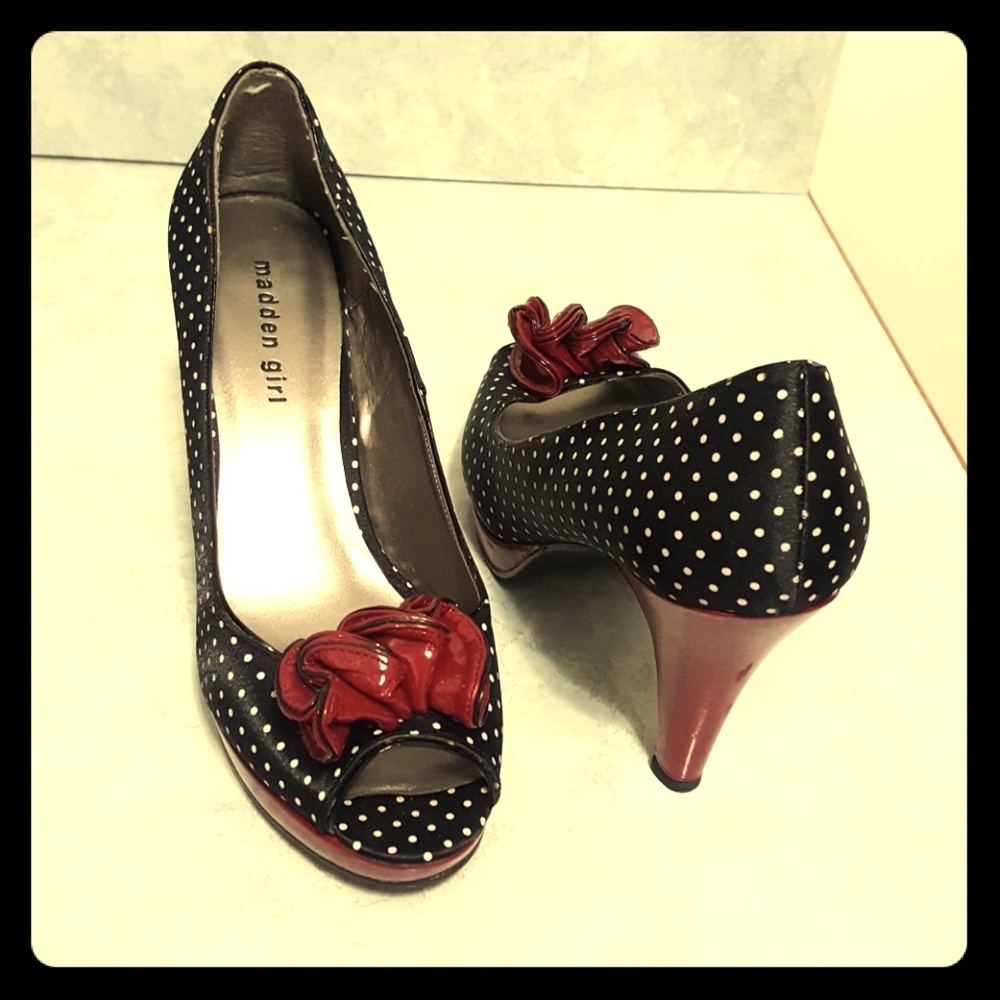 Polka Dot Heels